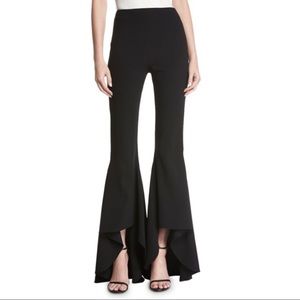 Alice & Olivia Jinny Ruffle High Low Hem Pant